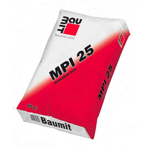 Штукатурная смесь Baumit MPI 25, 40кг