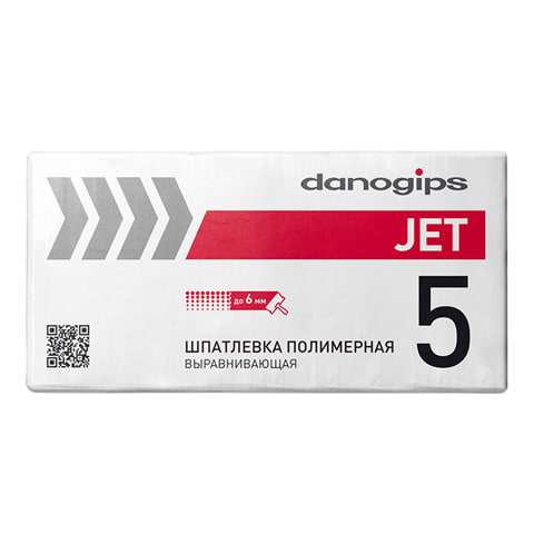 Шпатлевка полимерная Danogips Dano Jet 5,  25кг